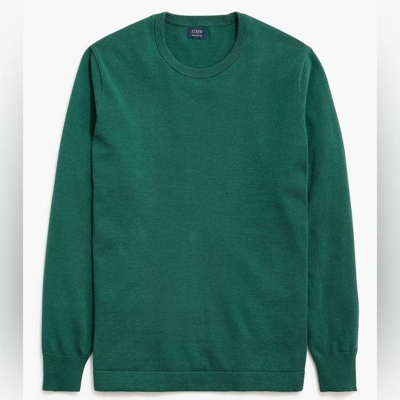 J.Crew Factory Cotton crewneck sweater-tee - Picture 1 of 8